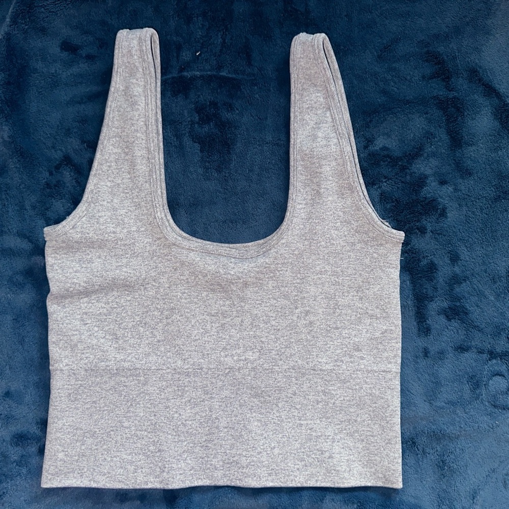 Prozis System Sports Bra Light Gray Melange Size Large